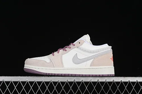 All Categories Air Jordan Jordan Series Basketball Shoes Air Jordan 1 Low Air Jordan 1 Low AJ1 Joe 1 Taro Sweetheart Low-top Retro Cultural Casual Shoes FQ8094-100